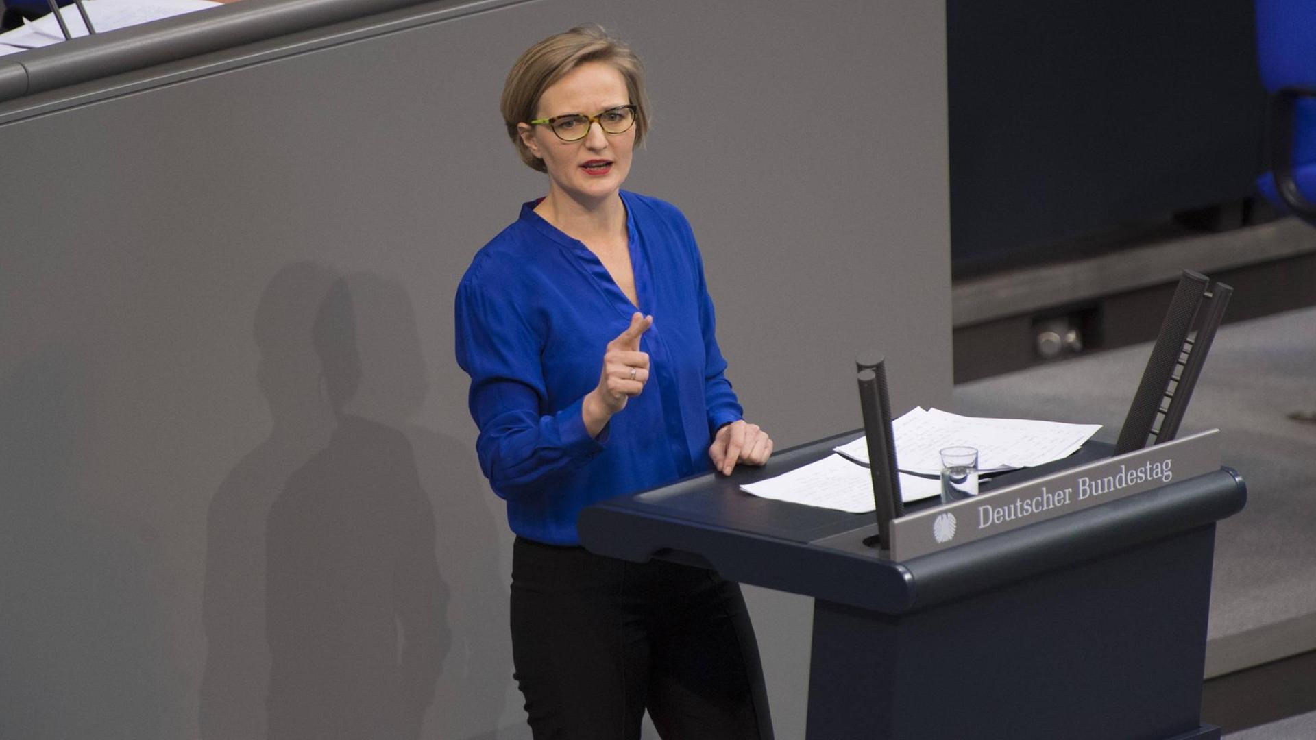 Franziska Brantner sitzt seit 2013 für die Grünen im Bundestag, davor war sie Mitglied des Europäischen Parlaments Franziska Brantner sitzt seit 2013 für die Grünen im Bundestag, davor war sie Mitglied des Europäischen Parlaments
