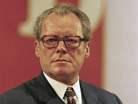 Der frühere Bundeskanzler Willy Brandt (SPD) im Jahr 1972