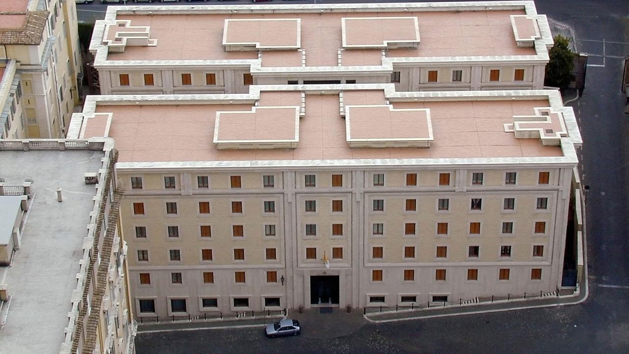 Das Gästehaus Casa Santa Marta im Vatikan Das Gästehaus Casa Santa Marta im Vatikan