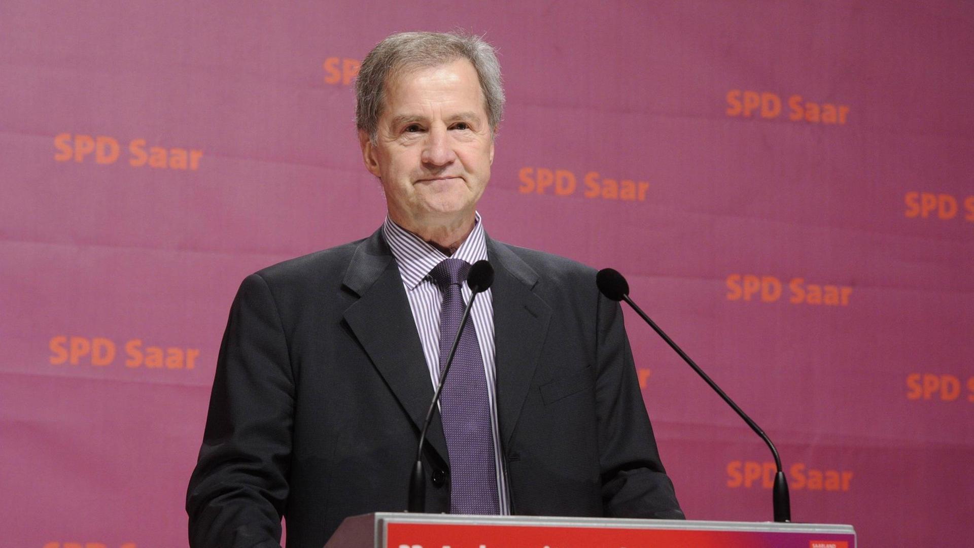 Der SPD-Europaabgeordnete Jo Leinen Der SPD-Europaabgeordnete Jo Leinen