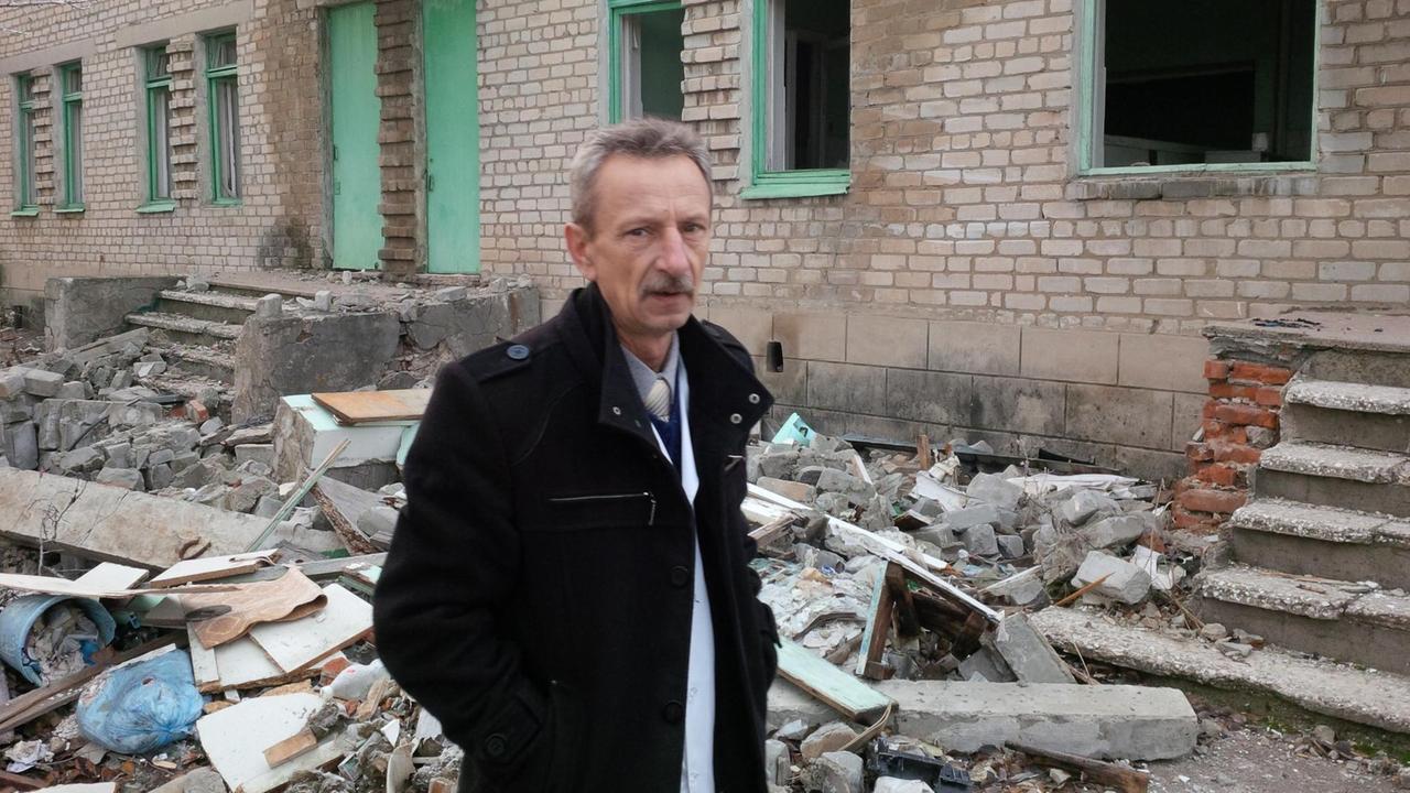 Der Chefarzt Gennadiy Gurschij vom Krankwenhaus Switlodarsk Der Chefarzt Gennadiy Gurschij vom Krankwenhaus Switlodarsk