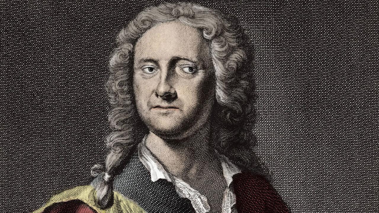 Porträt des Komponisten Georg Philipp Telemann (1681-1767) Porträt des Komponisten Georg Philipp Telemann (1681-1767)