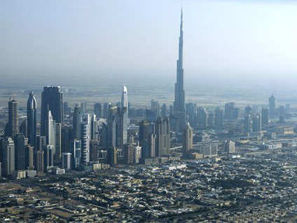 Burj Dubai, mit über 800 Meter das höchste Gebäude der Welt