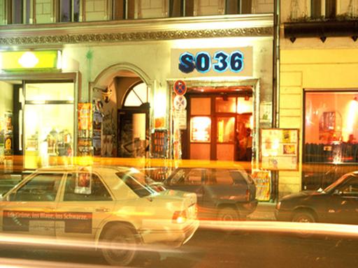 Der Eingang des Berlin-Kreuzberger Clubs SO 36.
