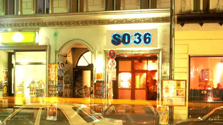 Der Eingang des Berlin-Kreuzberger Clubs SO 36. Der Eingang des Berlin-Kreuzberger Clubs SO 36.