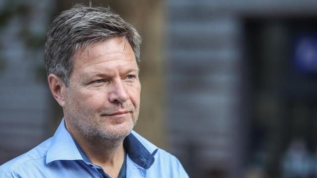 Robert Habeck, Bundesvorsitzender von Bündnis 90/Die Grünen, am 23.09.2020 in Münster