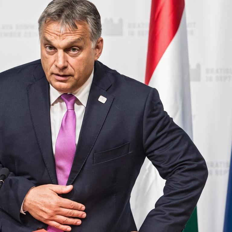 Der ungarische Ministerpräsident Victor Orbán