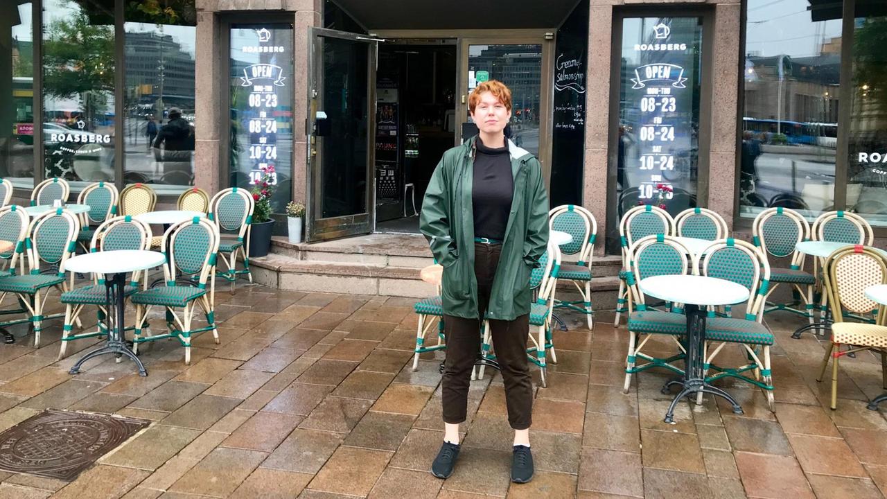Laura Kolehmainen, Gründerin der Umweltbewegung "Ilmastoveivi".
Laura Kolehmainen, Gründerin der Umweltbewegung "Ilmastoveivi".