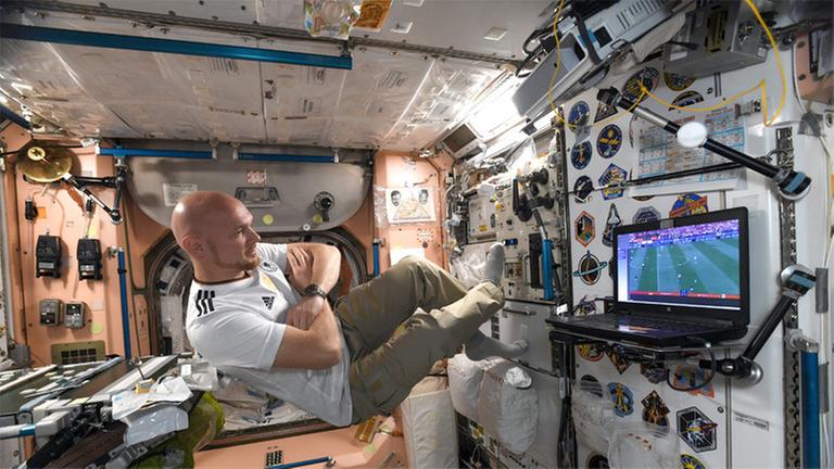 Der Astronaut Alexander "Astro-Alex" Gerst