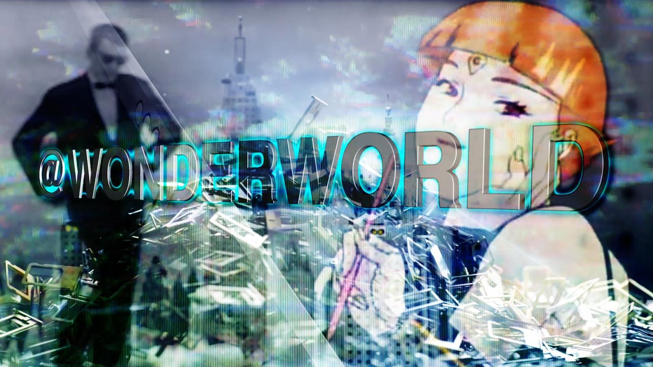Collage zum Hörspiel @wonderworld von wittmann/zeitblom & Liebert Collage zum Hörspiel @wonderworld von wittmann/zeitblom & Liebert