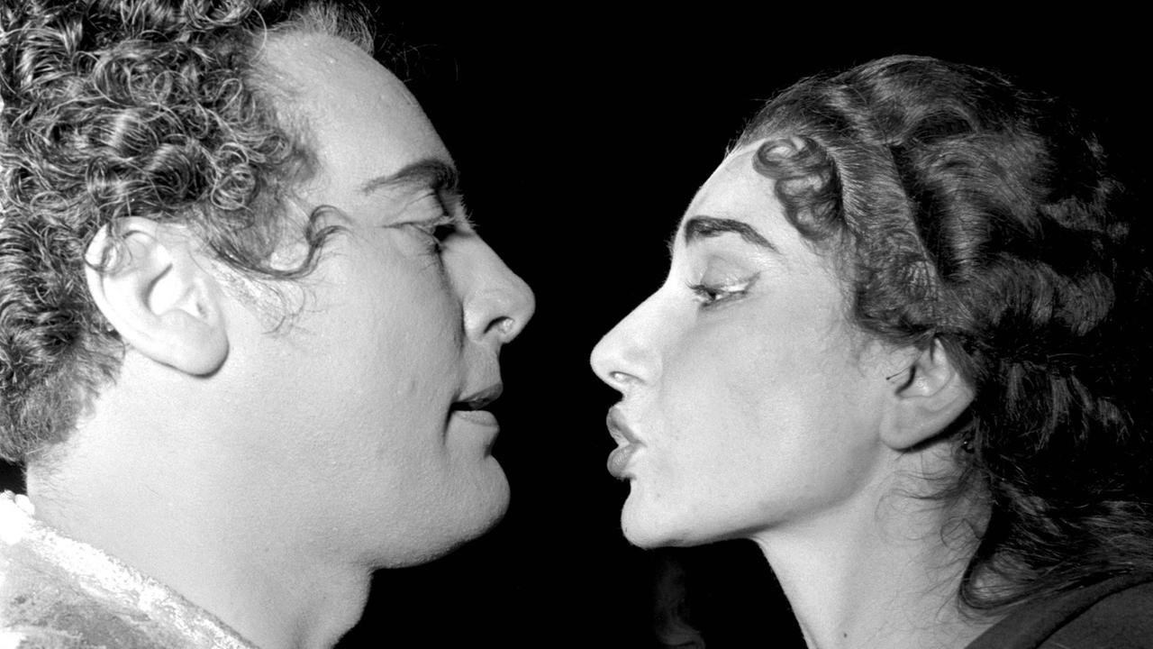 Keine Lust auf Abstand: Mario del Monaco und Maria Callas, zwei herausragende Interpreten der "Macht des Schicksals"