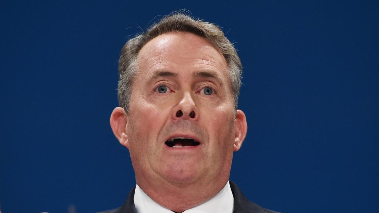 Der britische Handelsminister Liam Fox Der britische Handelsminister Liam Fox
