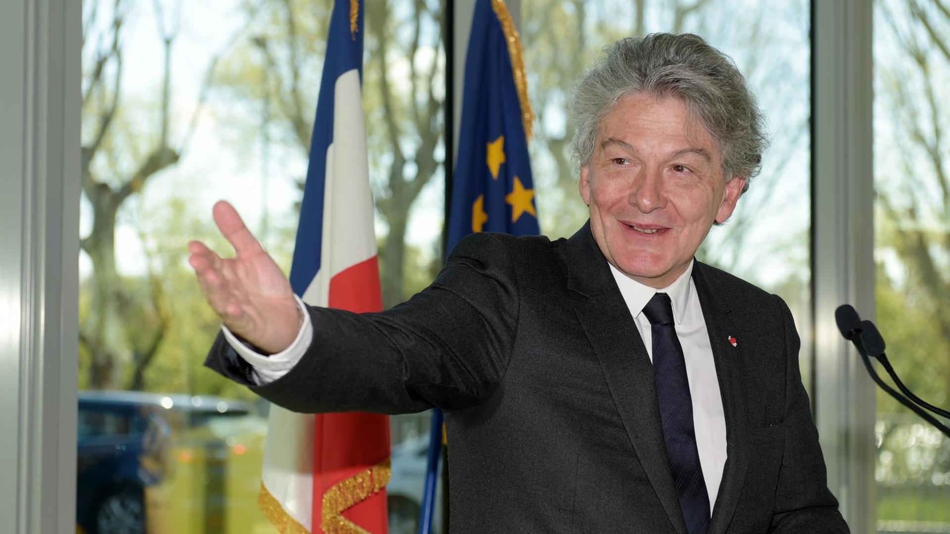 Der Manager und frühere französische Finanzminister Thierry Breton