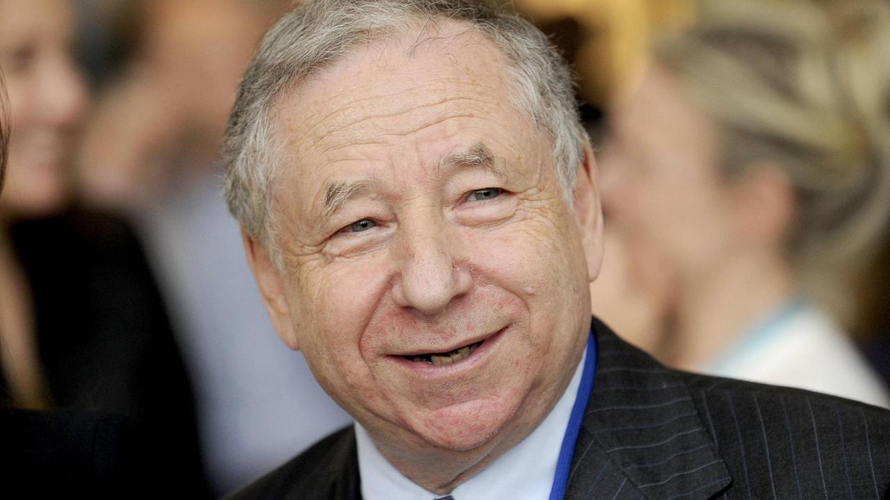 FIA-Präsident Jean Todt . FIA-Präsident Jean Todt .