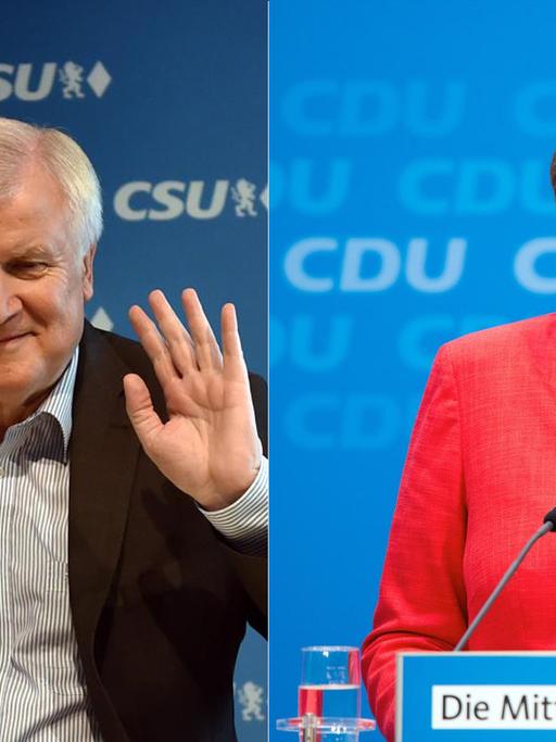 Bundesinnenminister Horst Seehofer und Bundeskanzlerin Angela Merkel haben parallel Pressekonferenzen abgehalten.