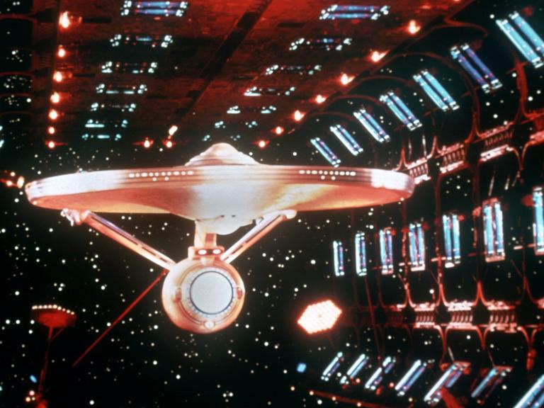 Das Star Trek-Flaggschiff, die USS Enterprise