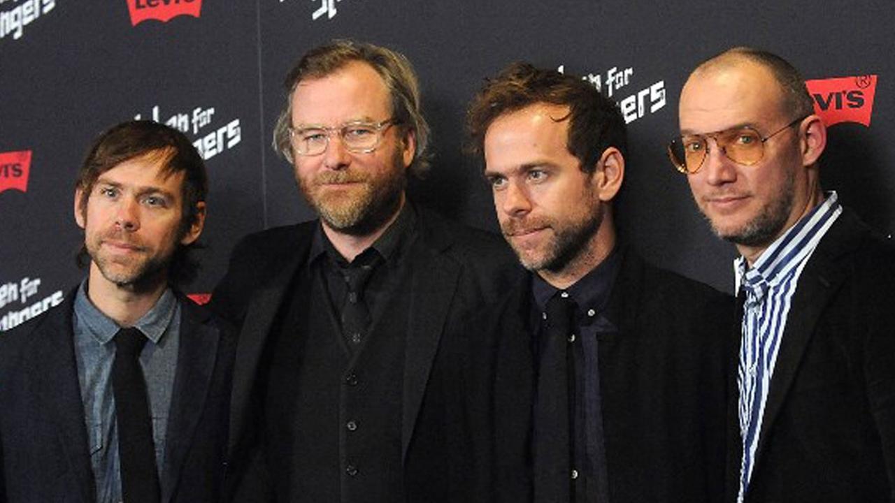 Die BandmitgliederAaron Dessner, Matt Berninger, Bryce Dessner und Scott Devendorf bei der Vorführung von "Mistaken For Strangers" in New York Die BandmitgliederAaron Dessner, Matt Berninger, Bryce Dessner und Scott Devendorf bei der Vorführung von "Mistaken For Strangers" in New York