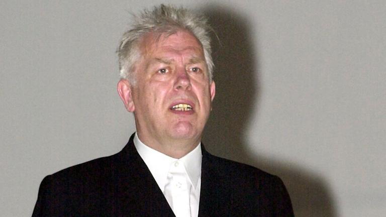 Der Theaterregisseur Einar Schleef, aufgenommen 2002 Der Theaterregisseur Einar Schleef, aufgenommen 2002