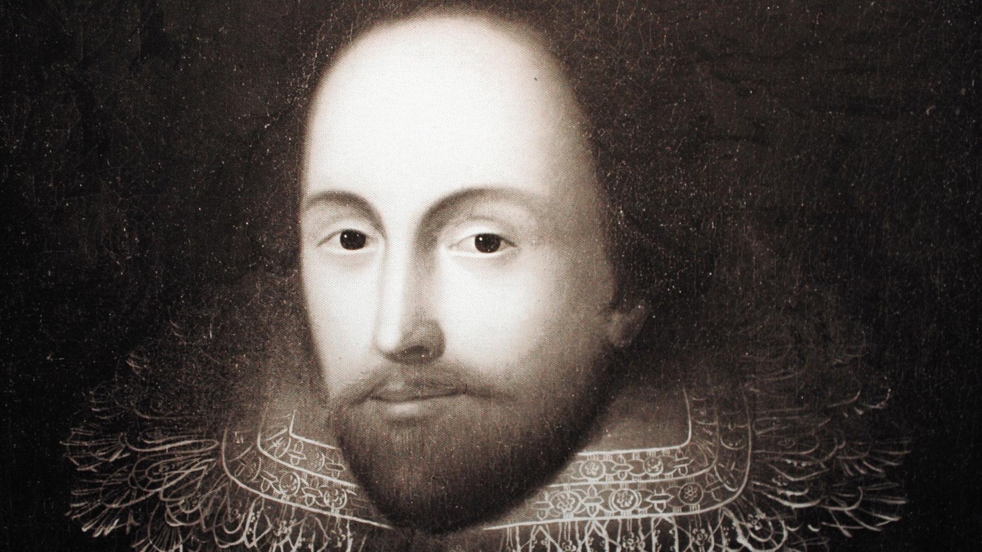Ein bislang unbekanntes Portrait des englischen Lyrikers William Shakespeare wird am 12.02.2014 in Mainz (Rheinland-Pfalz) präsentiert. Ein bislang unbekanntes Portrait des englischen Lyrikers William Shakespeare wird am 12.02.2014 in Mainz (Rheinland-Pfalz) präsentiert.