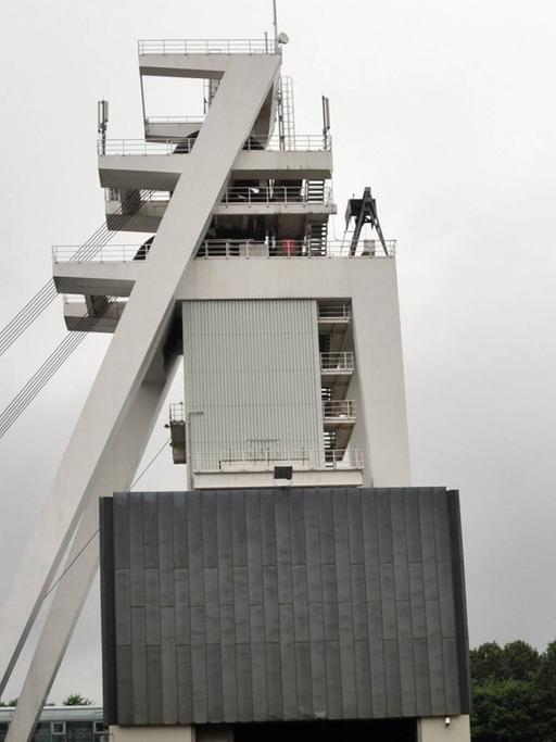 Das Gelände des Bergwerks Nordschacht in Falscheid.
