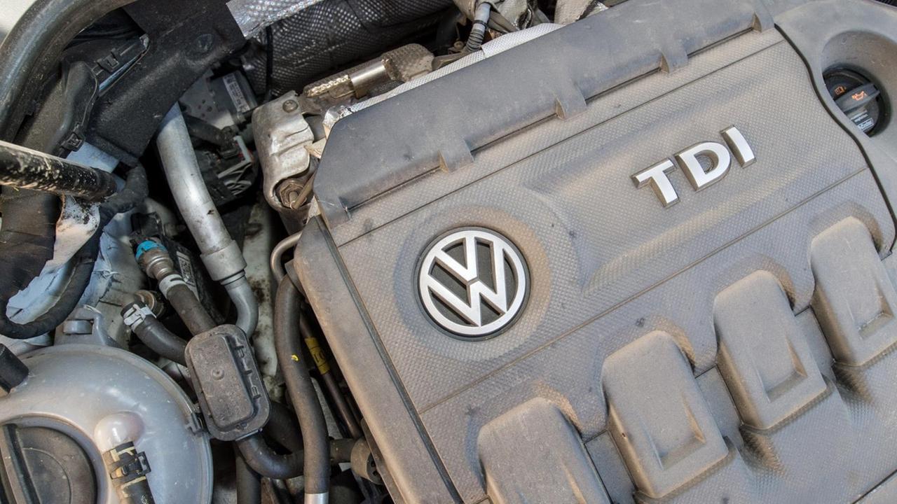 Ein Dieselmotor eines VW Golf 2.0 TDI Ein Dieselmotor eines VW Golf 2.0 TDI