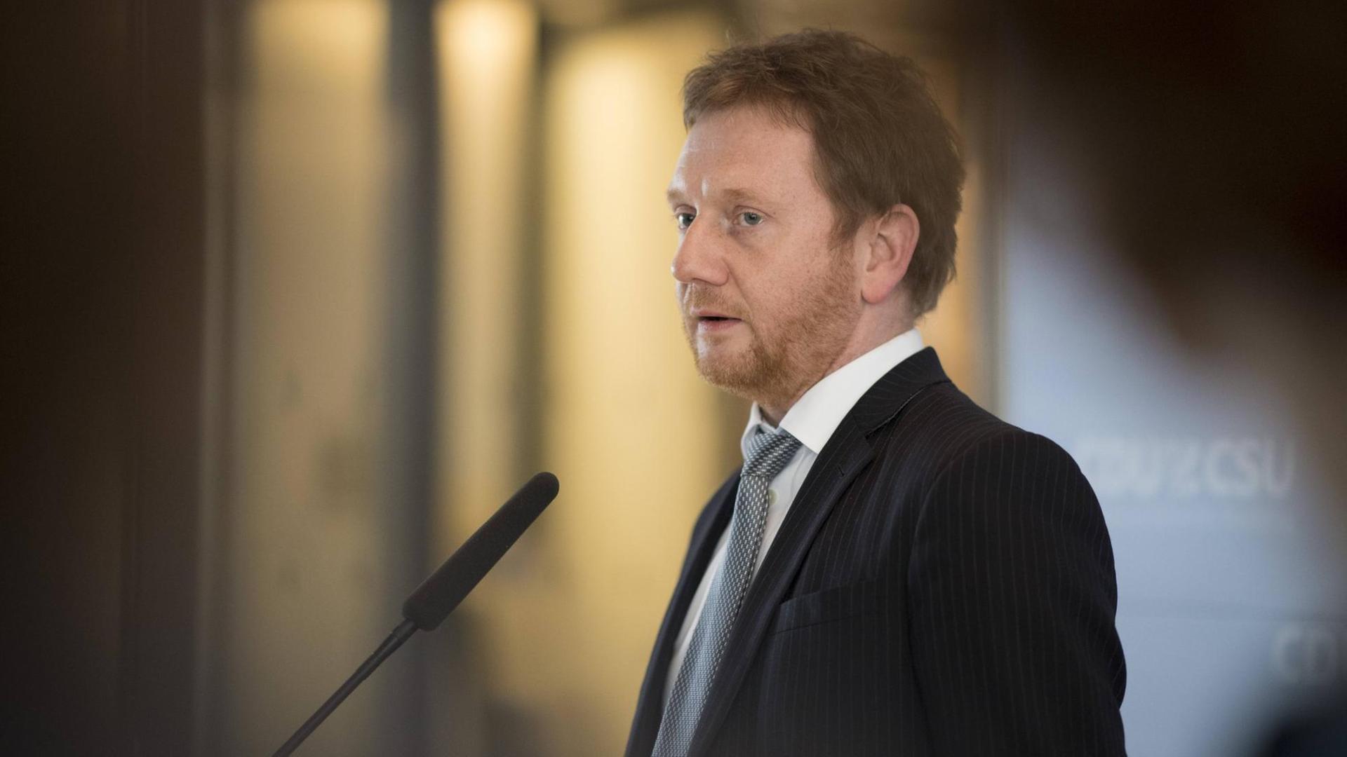Michael Kretschmer, Generalsekretär des CDU-Landesverbandes Sachsen Michael Kretschmer, Generalsekretär des CDU-Landesverbandes Sachsen