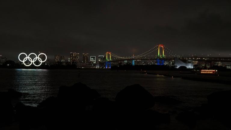 Düstere Aussichten: Olympiastadt Tokio 100 Tage vor Sommerspielen 2021 Düstere Aussichten: Olympiastadt Tokio 100 Tage vor Sommerspielen 2021