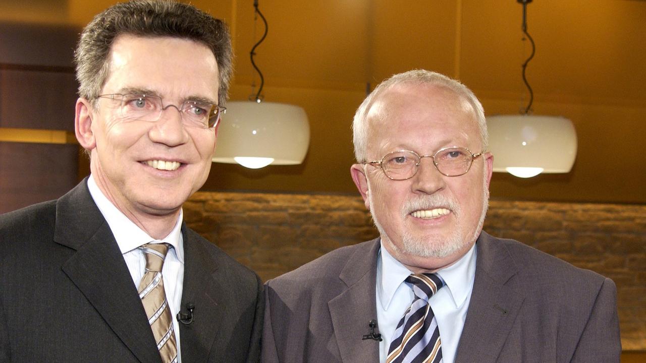 Die Politiker Thomas (l.) und Lothar de Maizière. Die Politiker Thomas (l.) und Lothar de Maizière.
