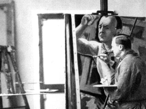 Der wohl bekannteste und schärfste Satiriker der 1920er-Jahre, der Maler und Grafiker George Grosz.