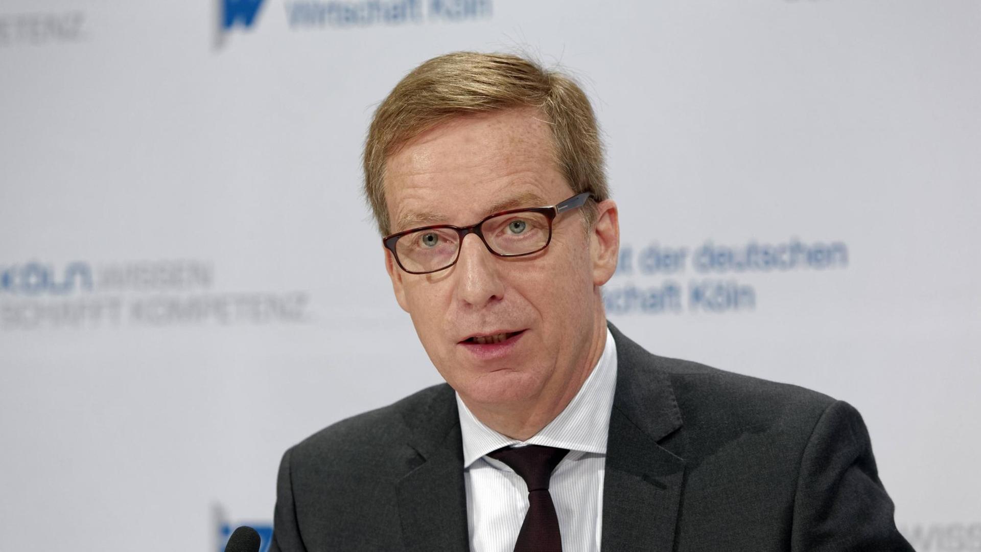 Michael Hüther, Direktor des Instituts der deutschen Wirtschaft. Michael Hüther, Direktor des Instituts der deutschen Wirtschaft.