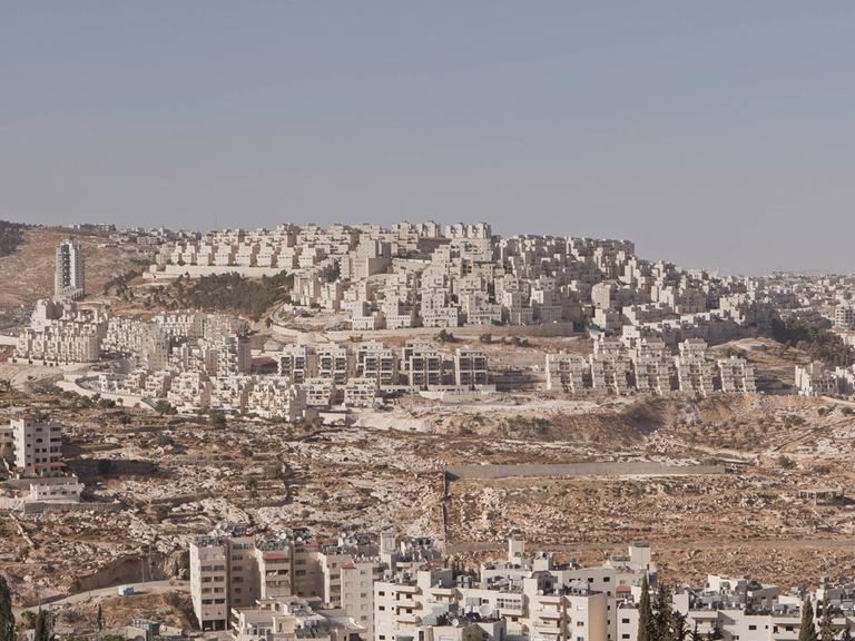 Jüdische Siedlung Har Homa, Westjordanland.