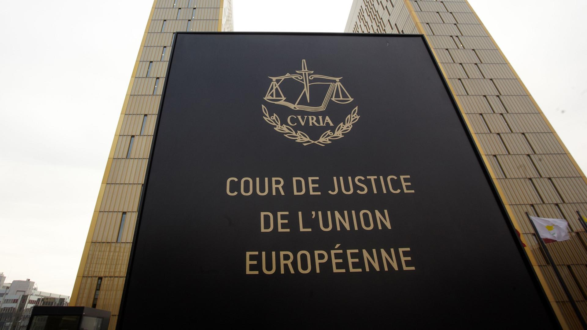 Die beiden Türme des Europäischen Gerichtshofs in Luxemburg Die beiden Türme des Europäischen Gerichtshofs in Luxemburg
