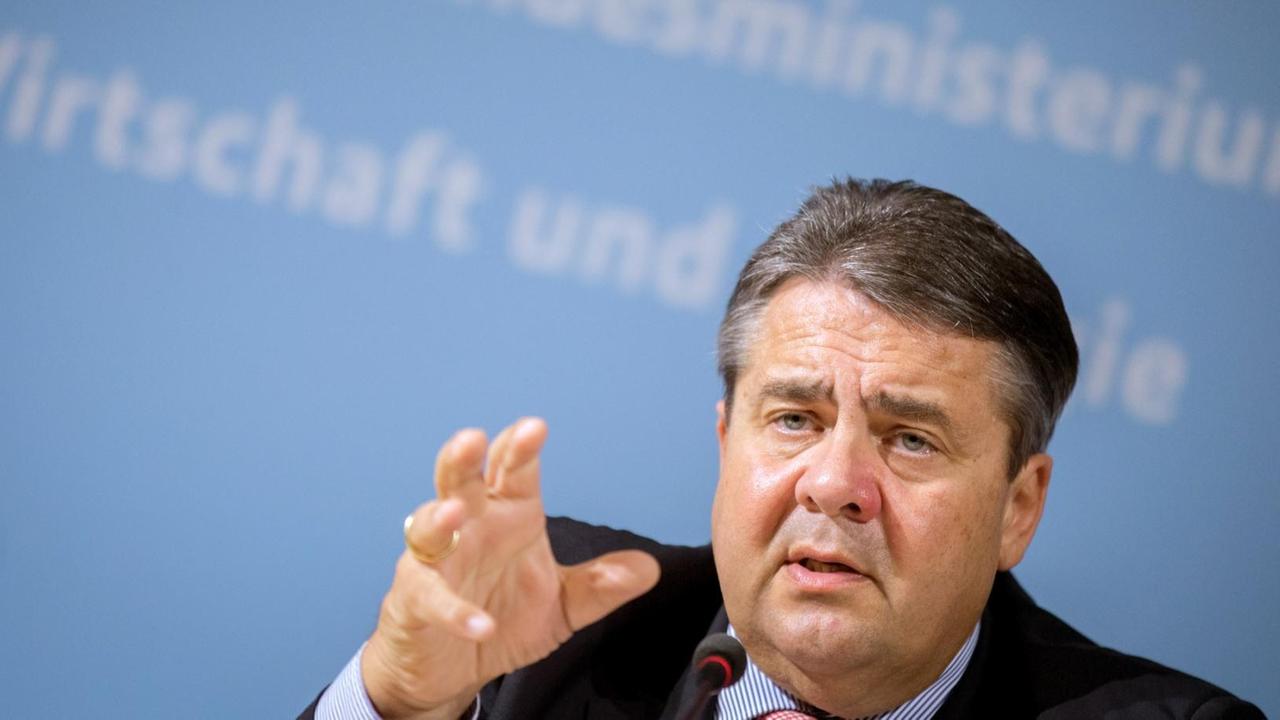 Bundeswirtschaftsminister Sigmar Gabriel Bundeswirtschaftsminister Sigmar Gabriel
