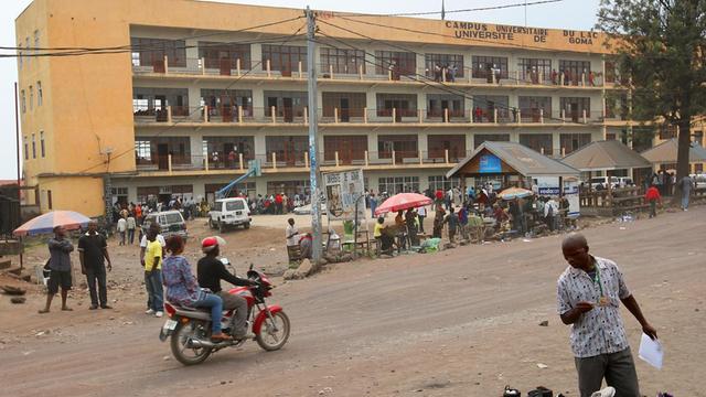 Die Universität von der Provinzhauptstadt Goma im Osten der Demokratischen Republik Kongo.