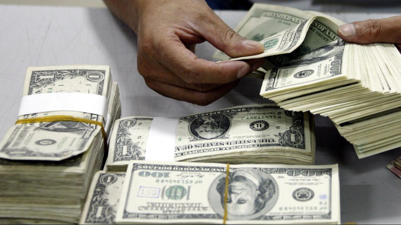 US-Dollar-Scheine US-Dollar-Scheine