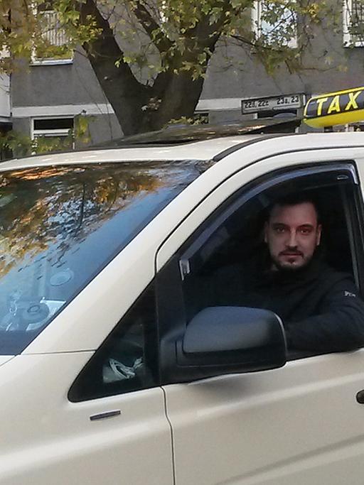 Durch fast nichts aus der Ruhe zu bringen: der Taxifahrer Muhammed Ergün.