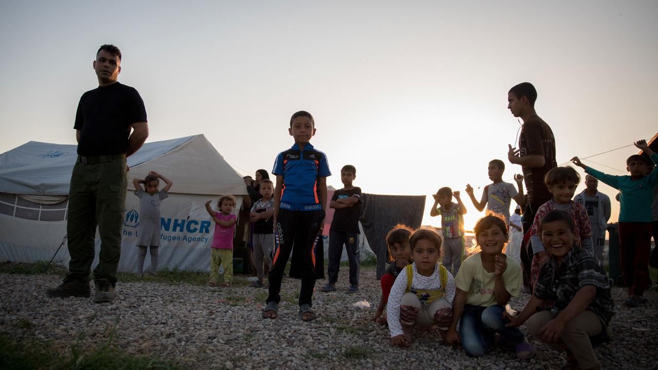 Flüchtlingslager im Nordirak Flüchtlingslager im Nordirak