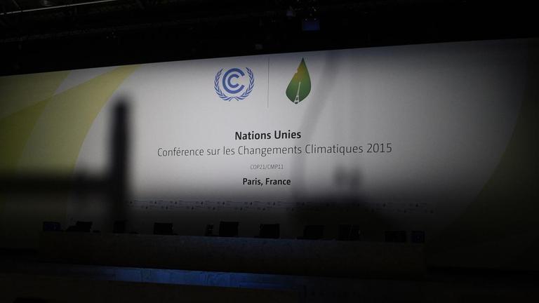 Vorbereitungen für die Weltklimakonferenz in Le Bouget bei Paris. Vorbereitungen für die Weltklimakonferenz in Le Bouget bei Paris.