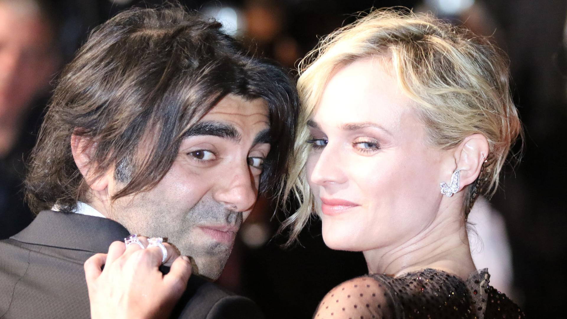 Diane Kruger und Fatih Akin auf dem Roten Teppich des Filmfestivals in Cannes Diane Kruger und Fatih Akin auf dem Roten Teppich des Filmfestivals in Cannes