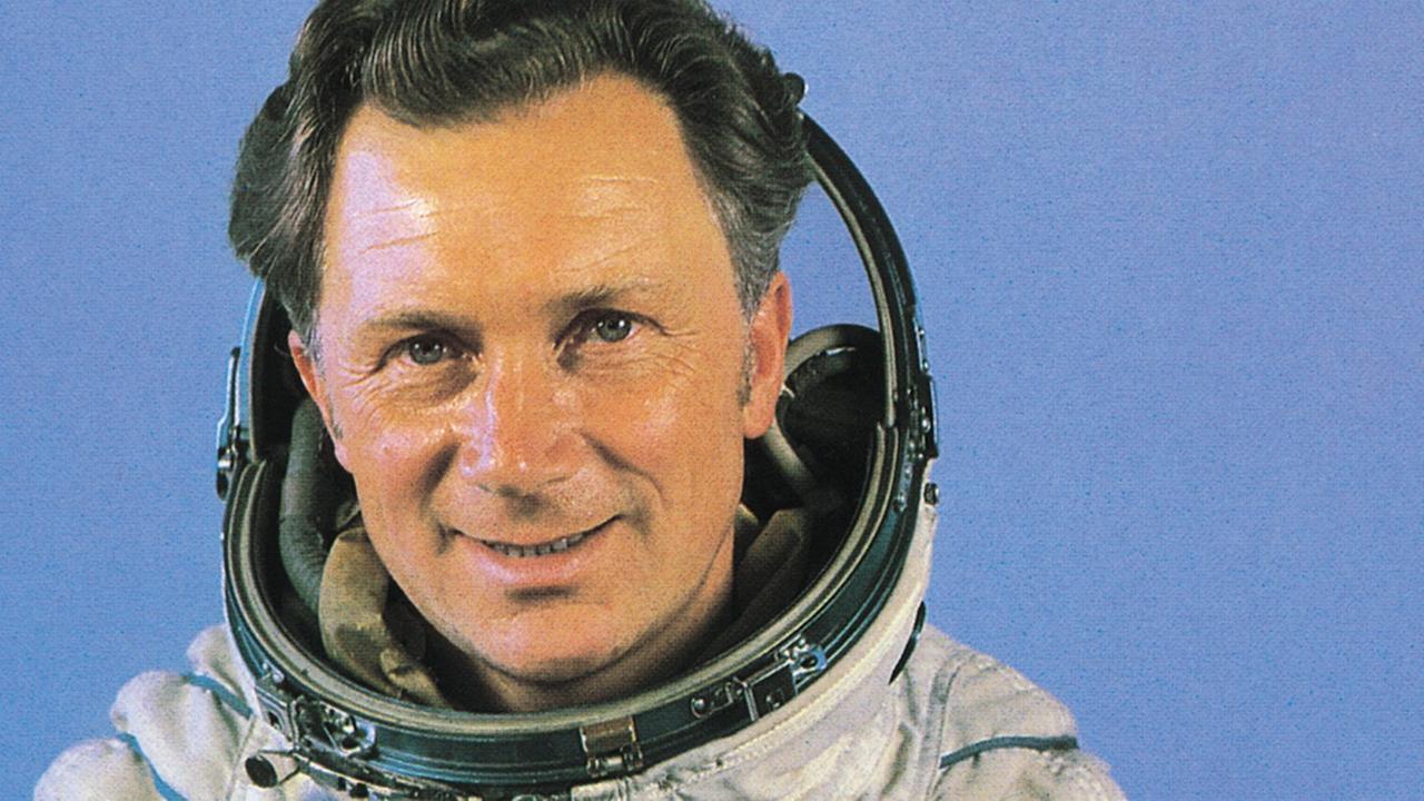 Sigmund Jähn 1978, vor seinem Start ins All Sigmund Jähn 1978, vor seinem Start ins All