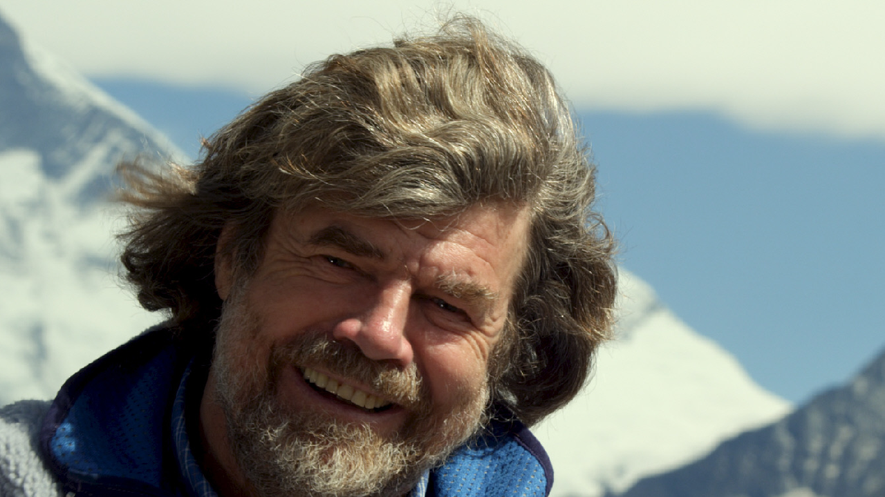 Die deutsche Bergsteiger-Legende Reinhold Messner. Die deutsche Bergsteiger-Legende Reinhold Messner.