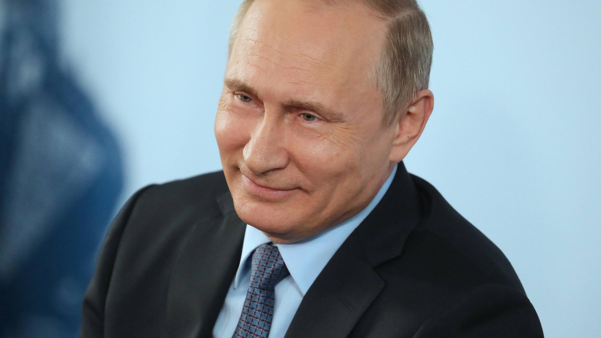 Der russische Präsident Wladimir Putin. Der russische Präsident Wladimir Putin.