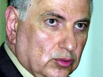 Ahmed Chalabi, irakischer Politiker Ahmed Chalabi, irakischer Politiker