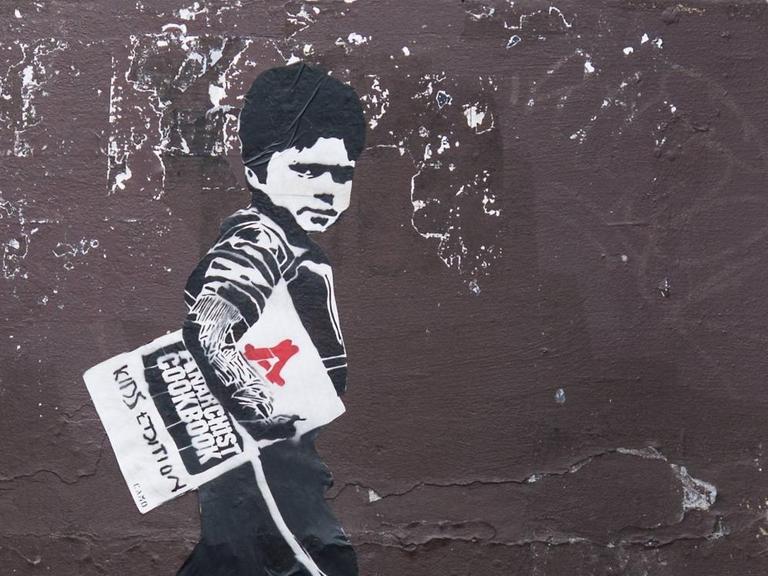 Grafiti "Anarchy Boy".