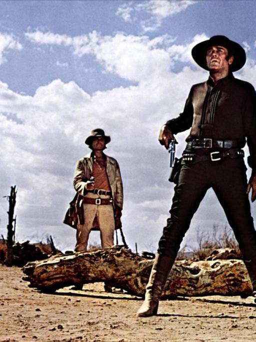 Charles Bronson und Henry Fonda im Western "Spiel mir das Lied vom Tod".