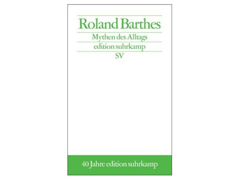 Cover: "Mythen des Alltags" von Roland Barthes Cover: "Mythen des Alltags" von Roland Barthes