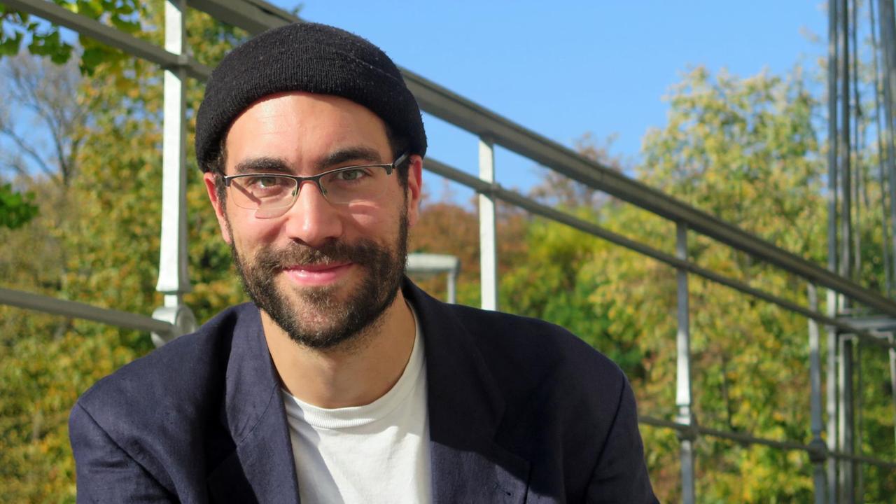 Der Comicautor Mikael Ross. Der Comicautor Mikael Ross.