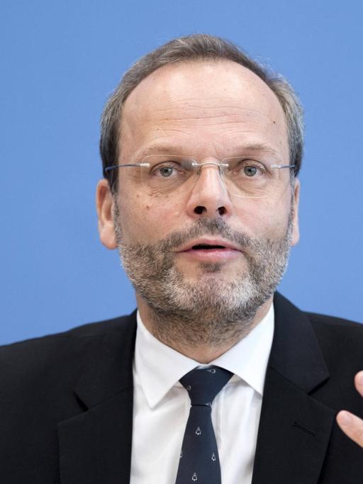 Felix Klein, Beauftragter der Bundesregierung für jüdisches Leben in Deutschland und den Kampf gegen Antisemitismus, während der Bundespressekonferenz zum Thema Juedisches Leben in Deutschland - 21.01.2020