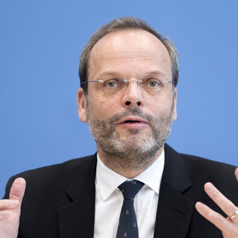 Felix Klein, Beauftragter der Bundesregierung für jüdisches Leben in Deutschland und den Kampf gegen Antisemitismus, während der Bundespressekonferenz zum Thema Juedisches Leben in Deutschland - 21.01.2020