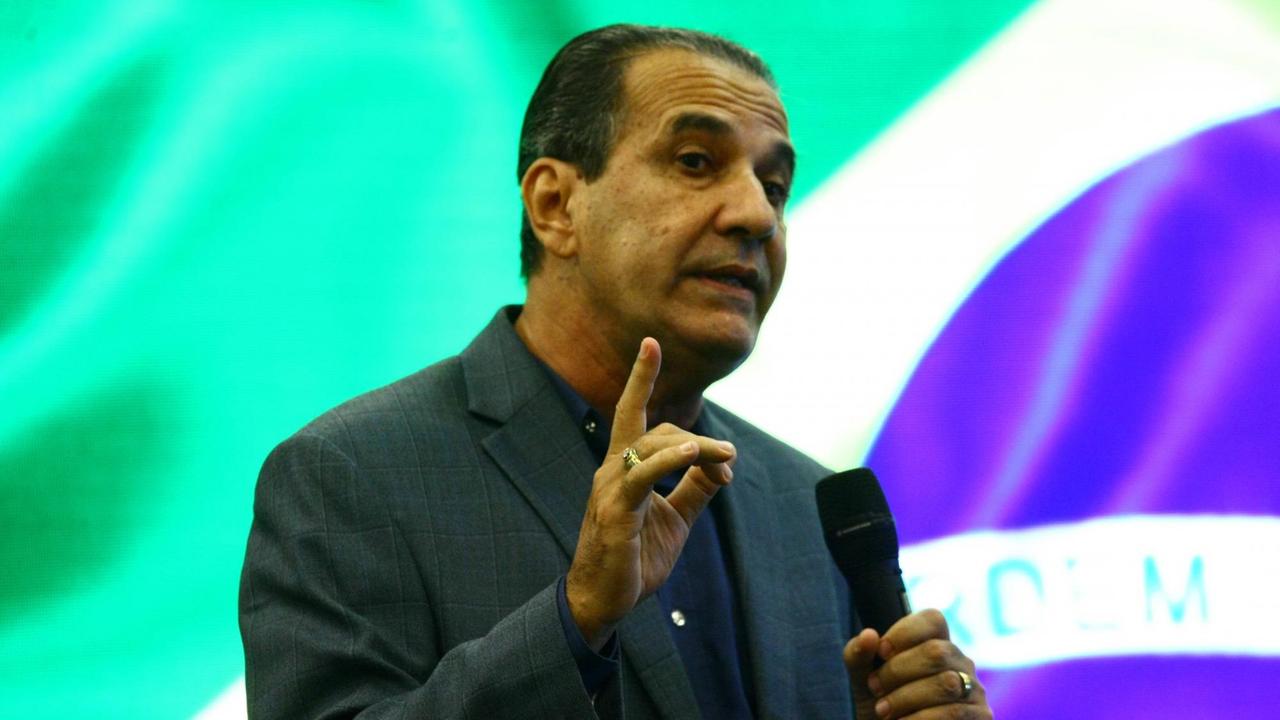 Der brasilianische evangelikale Prediger Silas Malafaia. Der brasilianische evangelikale Prediger Silas Malafaia.